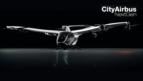 Airbus продемонстрировал CityBus NextGen - автономный летающий электромобиль