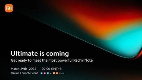 Xiaomi планирует очередной глобальный анонс 29 марта, на котором ожидается Redmi Note 11 Pro+ 5G