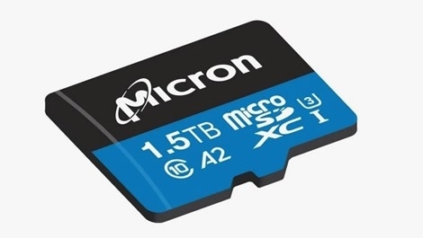 Micron представила самую вместительную в мире карту microSD с объемом памяти 1,5 Тб