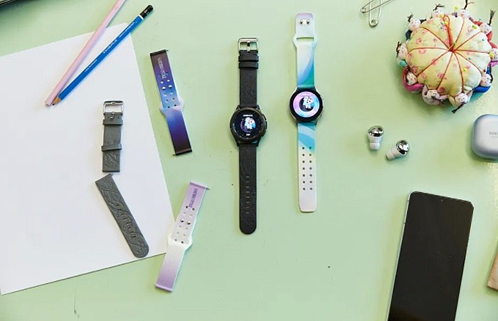 Ремешки для смарт-часов Samsung Galaxy Watch 4 изготовлены из экологически чистых материалов и пригодны для вторичной переработки