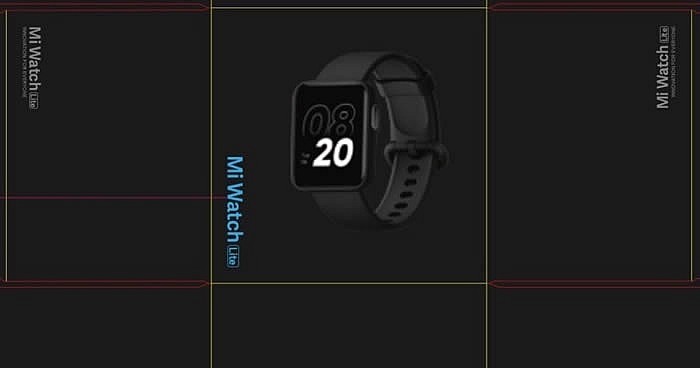 Рендеринг Xiaomi Mi Watch Lite