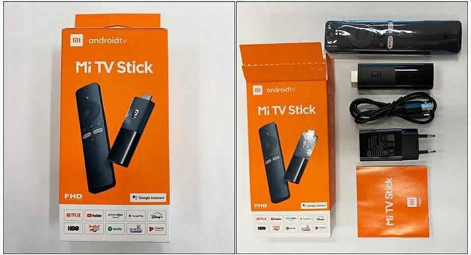 Xiaomi Mi TV Stick - упаковка и комплектация