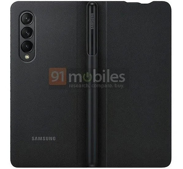 Официальный чехол для Samsung Galaxy Z Fold 3 подтверждает, что смартфон будет поддерживать S Pen