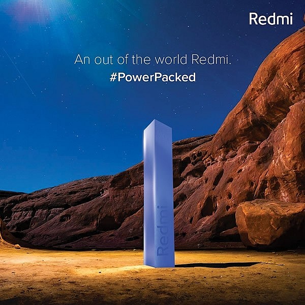 Рекламный тизер Redmi 9 Power India, синий цвет