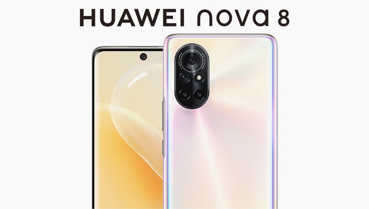 Купить смартфон Huawei Nova 8 8/128Gb Blush Gold (Пудровый розовый) EAC в  Unotechno.ru