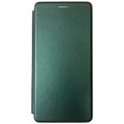 Чехол-книжка STYLISH для Xiaomi Redmi Note 10S Dark Green (Темно-зеленая)