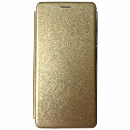 Чехол-книжка STYLISH для Xiaomi Redmi Note 10S Gold (Золотая)