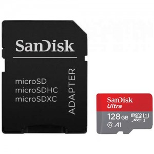 Карта памяти MicroSDXC SanDisk Ultra 128Gb UHS-I (SDSQUA4-128G-GN6MN) EAC  (12817)