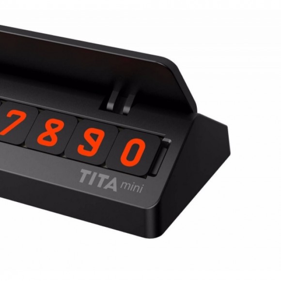 Наборная автовизитка Xiaomi TITA Temporary Parking Card Black (Черный) Наборная автовизитка Xiaomi TITA Temporary Parking Card Black (Черный)