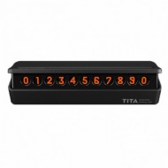 Наборная автовизитка Xiaomi TITA Temporary Parking Card Black (Черный)