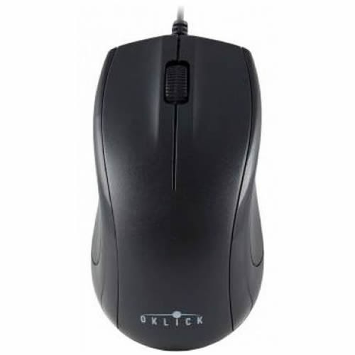 Проводная мышь Oklick 185M USB оптическая Black (Черная)