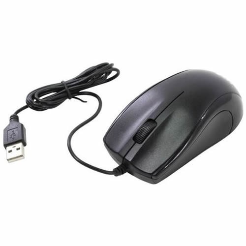 Проводная мышь Oklick 185M USB оптическая Black (Черная)