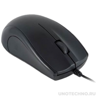 Проводная мышь Oklick 185M USB оптическая Black (Черная)