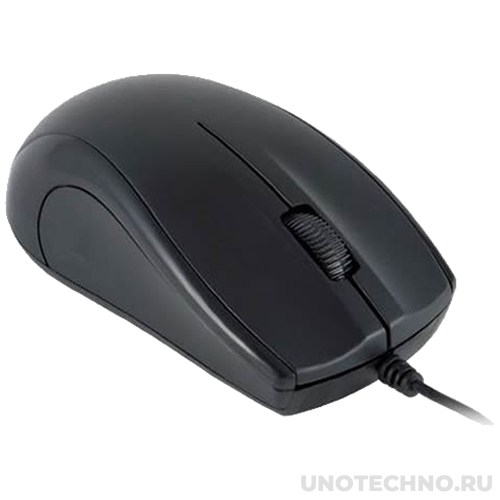 Проводная мышь Oklick 185M USB оптическая Black (Черная)
