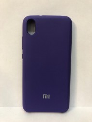 Силиконовая накладка для Xiaomi redmi 7A (Фиолетовый) Силиконовая накладка для Xiaomi redmi 7A (Фиолетовый)