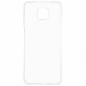 Силиконовая накладка для Xiaomi Redmi Note 9S Monarch Clear (Прозрачная)  (9515)