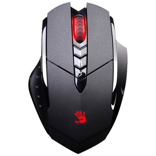 Беспроводная мышь A4Tech Bloody R70 Metal Feet USB оптическая Black (Черная)