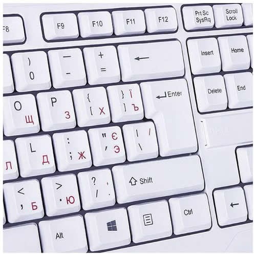 Клавиатура SVEN KB-C2200W USB White (Белая) Клавиатура SVEN KB-C2200W USB White (Белая)