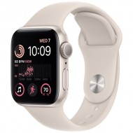 Умные часы Apple Watch Series SE Gen 2 40 мм Starlight Aluminium Case, Starlight Sport Band (M/L) Умные часы Apple Watch Series SE Gen 2 40 мм Starlight Aluminium Case, Starlight Sport Band (M/L)