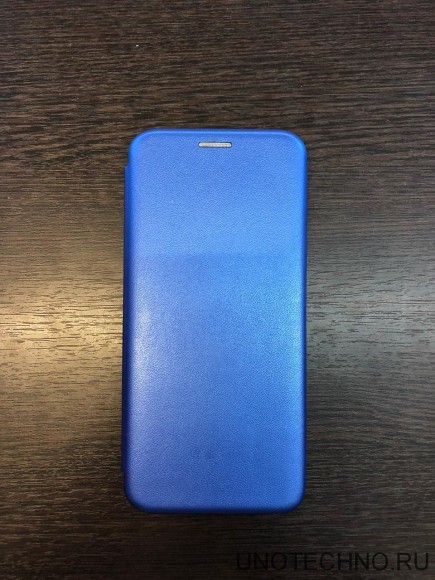 Чехол книжка для Xiaomi redmi 7A (Синяя)