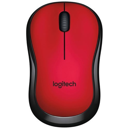 Беспроводная мышь Logitech M220 Silent оптическая Red (Красная)