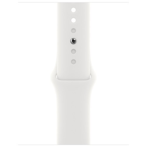 Умные часы Apple Watch Series SE Gen 2 40 мм Silver Aluminium Case, White Sport Band (M/L)