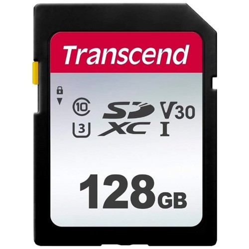 Карта памяти Transcend SDXC 128Gb UHS-I U3 300S (TS128GSDC300S)