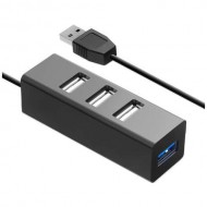 Концентратор USB GiNZZU GR-339UB 4 ports (1 x USB 3.0 + 3 x USB 2.0)