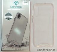 Силиконовая накладка для Samsung Galaxy A40 (Прозрачная) Monarch Силиконовая накладка для Samsung Galaxy A40 (Прозрачная) Monarch