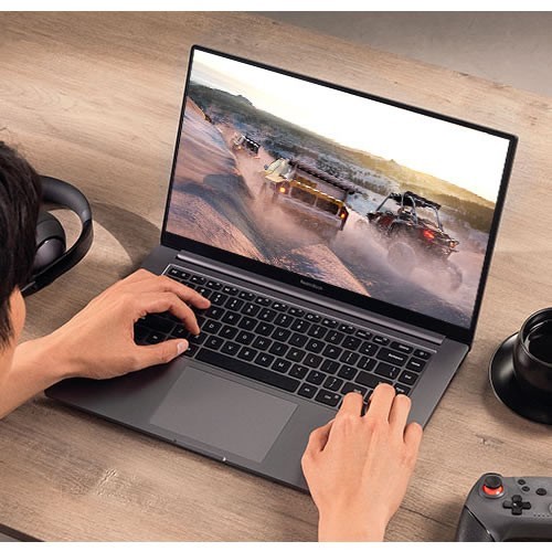 Ноутбук Xiaomi RedmiBook 16" Ryzen Edition (AMD Ryzen 5 4500U 2300MHz/16.1"/1920x1080/16GB/512GB SSD/DVD нет/AMD Radeon RX Vega 6 Graphics/Wi-Fi/Bluetooth/Windows 10 Home) Grey (Серый) JYU4277CN
