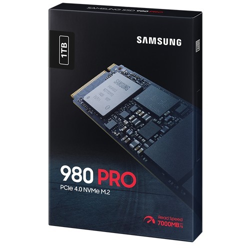 Твердотельный накопитель Samsung 980 PRO NVMe M.2 SSD 1Tb MZ-V8P1T0BW