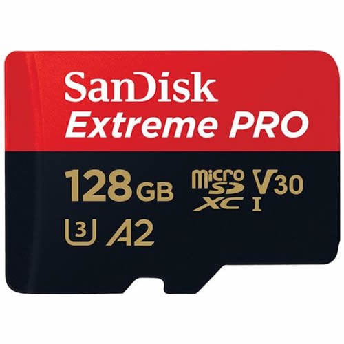 Карта памяти MicroSDXC SanDisk Extreme Pro 128Gb (SDSQXCY-128G-GN6MA)