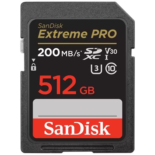 Карта памяти SanDisk SDXC Extreme Pro 512Gb (SDSDXXD-512G-GN4IN)