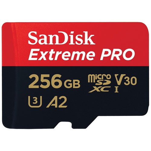 Карта памяти MicroSDXC SanDisk Extreme Pro 256Gb (SDSQXCZ-256G-GN6MA)