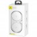 Беспроводное зарядное устройство Baseus Dual Wireless Plastic Style WXSJK-02 White (Белый)