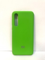 Силиконовая накладка с логотипом Mi для Xiaomi Mi 9 SE (Зеленая) Силиконовая накладка с логотипом Mi для Xiaomi Mi 9 SE (Зеленая)