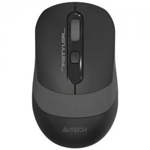 Беспроводная мышь A4Tech Fstyler FG10S Silent USB оптическая Black/Grey (Черно-серая)  (10122)
