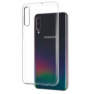 Силиконовая накладка для Samsung Galaxy A50 (Прозрачная) Силиконовая накладка для Samsung Galaxy A50 (Прозрачная)