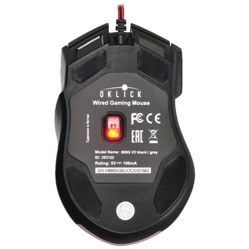 Проводная мышь Oklick 805G V2 Beowulf USB оптическая Black (Черная) Проводная мышь Oklick 805G V2 Beowulf USB оптическая Black (Черная)