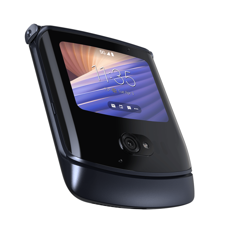 Купить смартфон Motorola Razr 5G 8/256GB Polished Graphite (Графит) EAC ...
