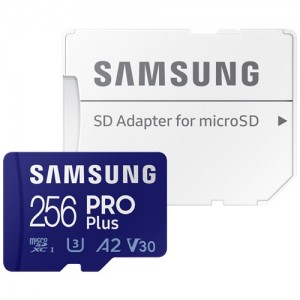 Карта памяти MicroSDXC Samsung PRO Plus 256Gb (MB-MD256KA)  (13728)