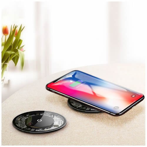 Беспроводное зарядное устройство Baseus Simple Wireless Charger CCALL-AJK01 Black (Черный) Беспроводное зарядное устройство Baseus Simple Wireless Charger CCALL-AJK01 Black (Черный)