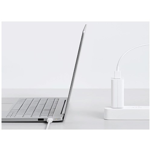 Зарядное устройство для ноутбука Xiaomi 65W MDY-11-EB White (Белый) Зарядное устройство для ноутбука Xiaomi 65W MDY-11-EB White (Белый)