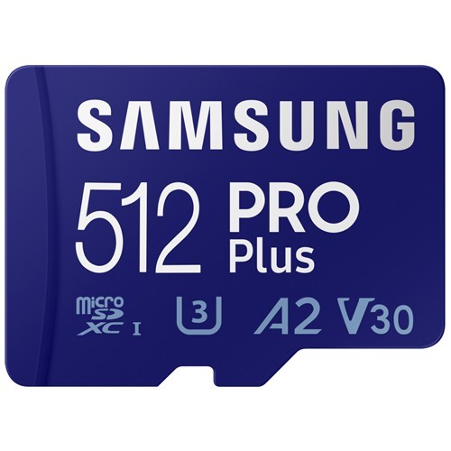 Карта памяти MicroSDXC Samsung PRO Plus 512Gb (MB-MD512KA) Карта памяти MicroSDXC Samsung PRO Plus 512Gb (MB-MD512KA)