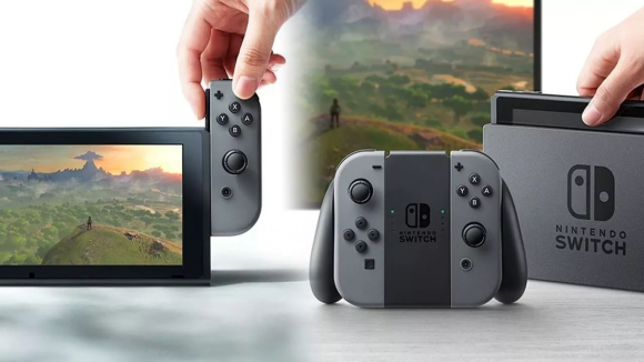 Игровая приставка Nintendo Switch rev.2 32GB Grey (Серый) EAC