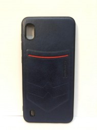 Силиконовая накладка для Samsung Galaxy A10 (Темно-синяя) Monarch