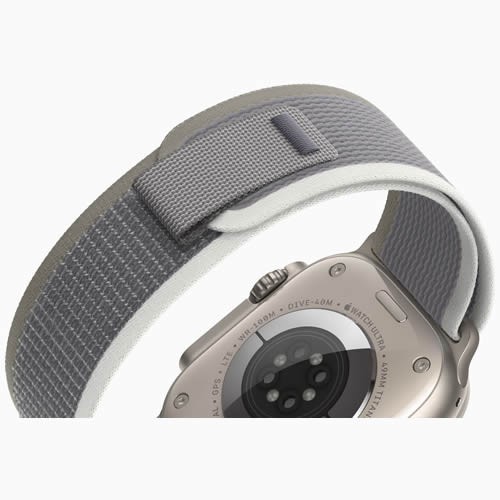 Умные часы Apple Watch Ultra 2 49 мм Titanium Case Green/Gray Trail Loop M/L Умные часы Apple Watch Ultra 2 49 мм Titanium Case Green/Gray Trail Loop M/L