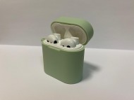 Силиконовый чехол для беспроводных наушников Xiaomi AirDots Pro 2 Green (Салатовый) Силиконовый чехол для беспроводных наушников Xiaomi AirDots Pro 2 Green (Салатовый)