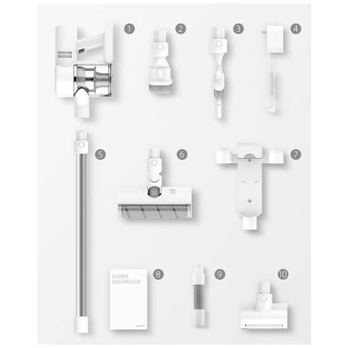 Пылесос Dreame V10 Boreas White (Белый) Global version