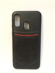 Силиконовая накладка для Samsung Galaxy A40 (Черная) Monarch Силиконовая накладка для Samsung Galaxy A40 (Черная) Monarch